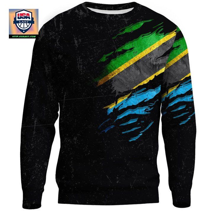 Tanzania In Me Sweater Special Grunge Style A31