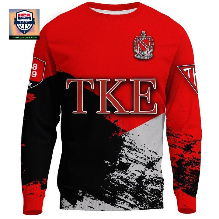 Tau Kappa Epsilon Sweater Paint Style A31