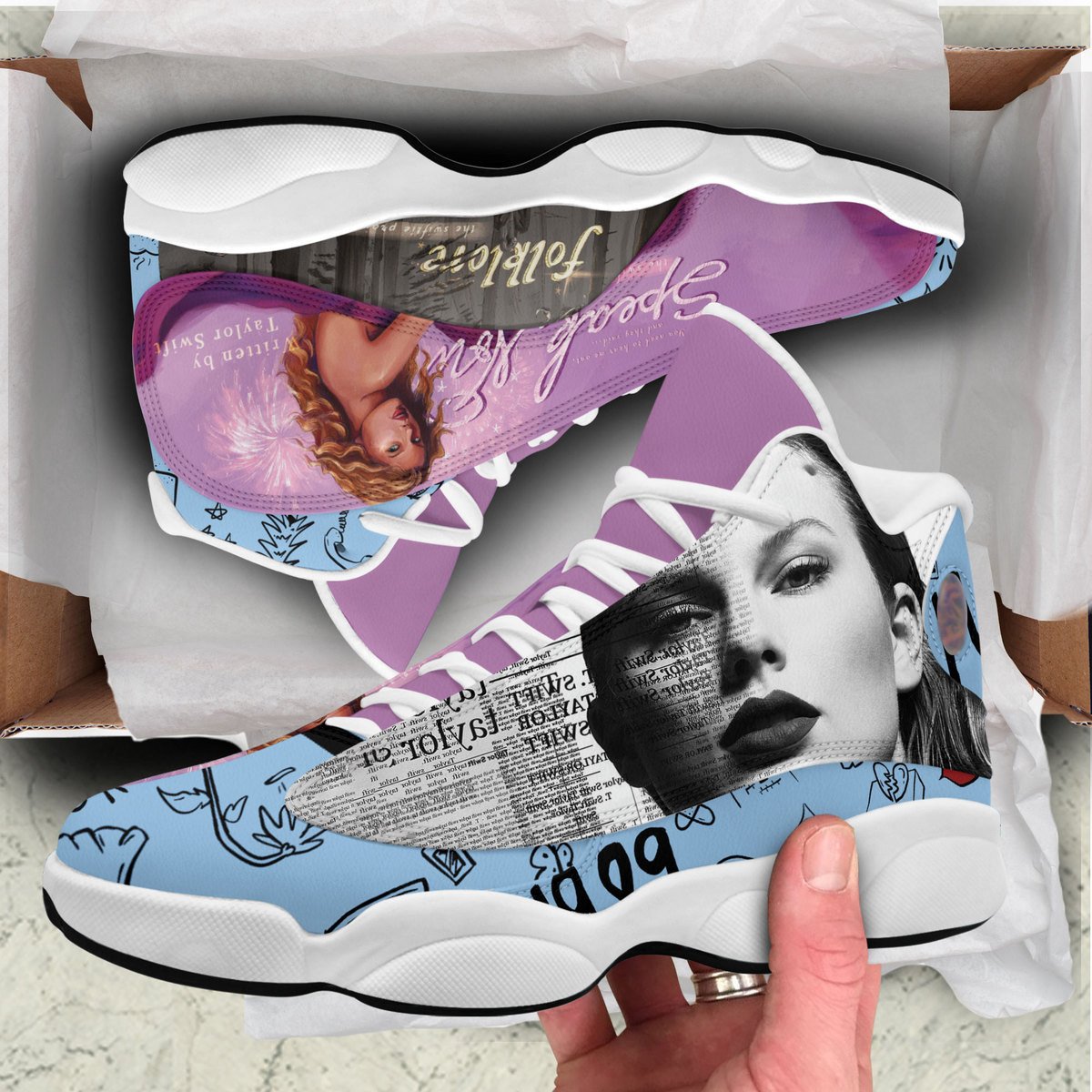 Taylor Swift JD13 Sneakers Shoes for Men & Women | Stylish Streetwear Shoes