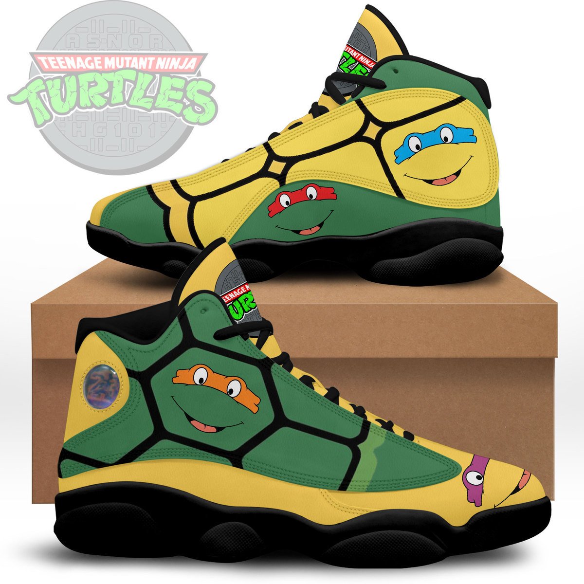 Teenage Mutant Ninja Turtles JD13 Sneakers Shoes for Men & Women | Stylish Streetwear Shoes