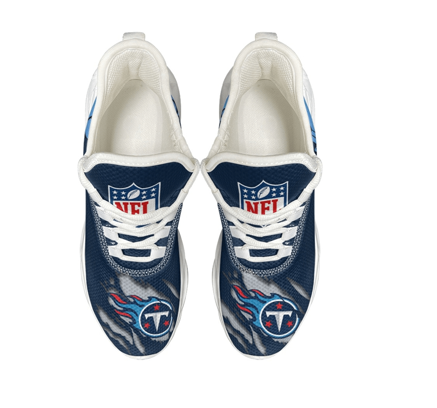 Tennessee Titans Max Soul Shoes Sneakers for Men And Women – NFL Football Fan Shoes, Team Sneakers - Image 4