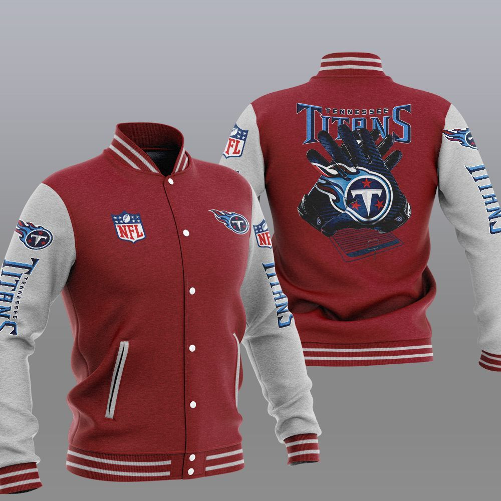 Tennessee Titans Varsity Baseball Jacket for Men & Women | NFL Team Fan Gift