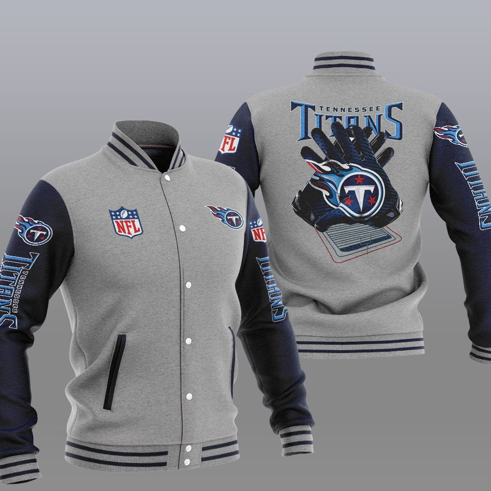 Tennessee Titans Varsity Baseball Jacket for Men & Women | NFL Team Fan Gift