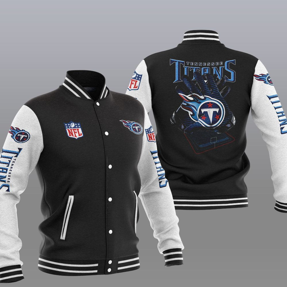 Tennessee Titans Varsity Baseball Jacket for Men & Women | NFL Team Fan Gift