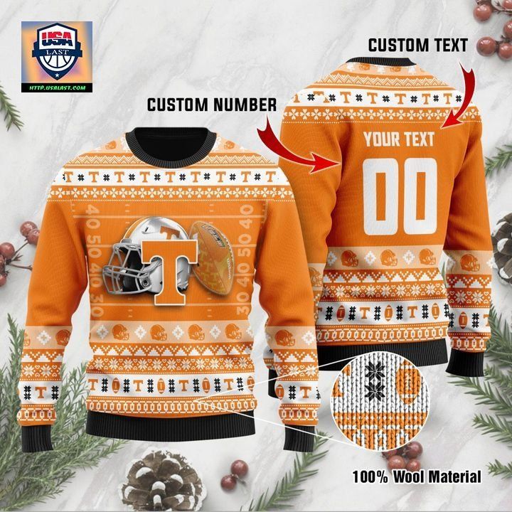 Tennessee Volunteers Custom Ugly Christmas Sweater