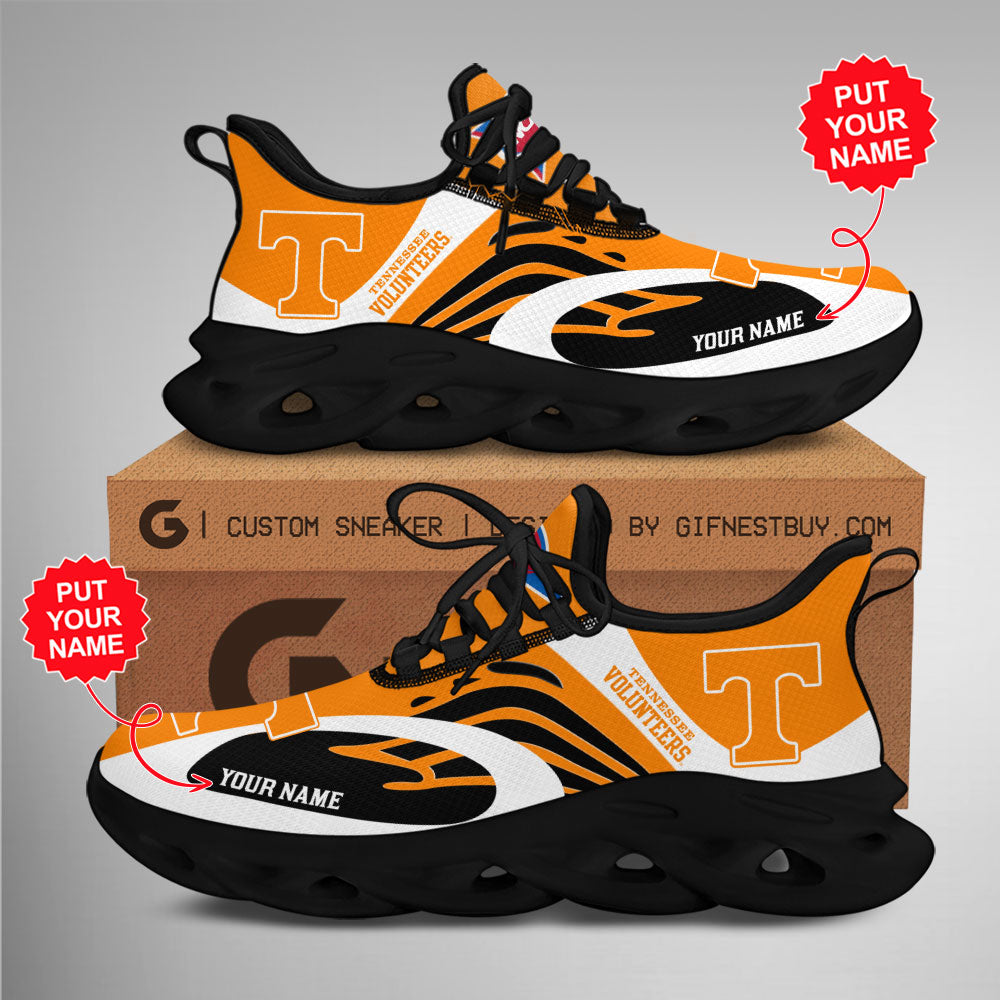 Tennessee Volunteers Max Soul Shoes Sneakers for Men And Women – NCAA Fan Shoes, Team Sneakers