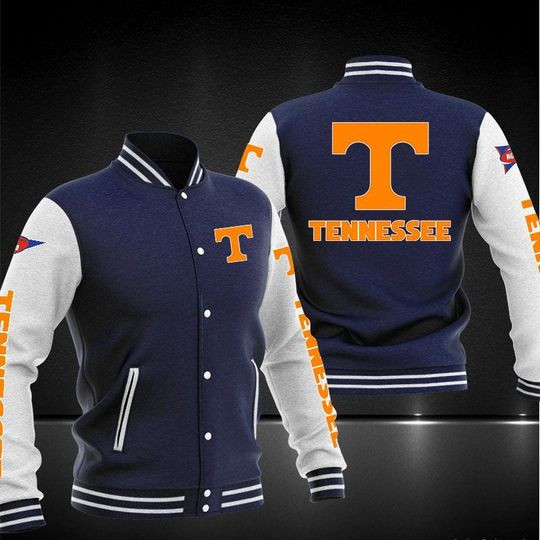 Tennessee Volunteers Varsity Baseball Jacket for Men & Women | NCAA Team Fan Gift