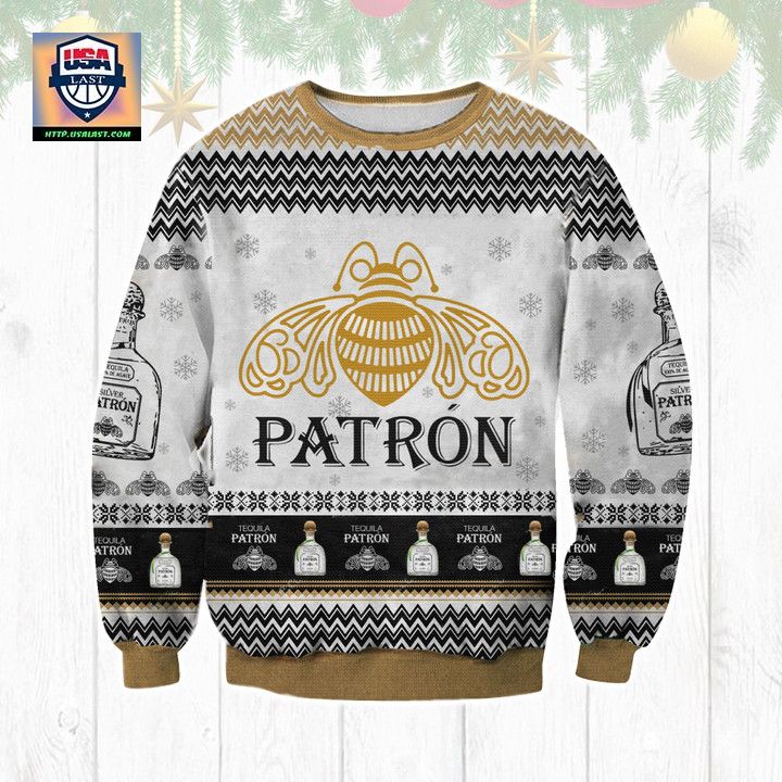 Tequila Patron Ugly Christmas Sweater