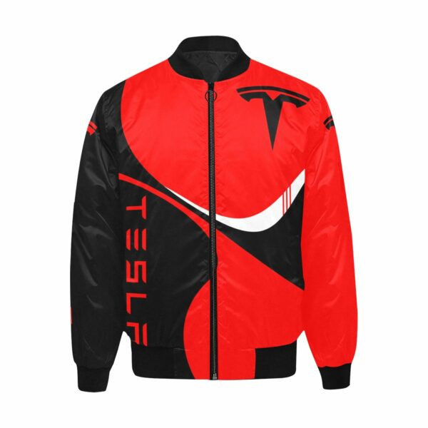 Tesla Bomber Jacket | Streetwear Jacket for Men & Women | Fan Gift