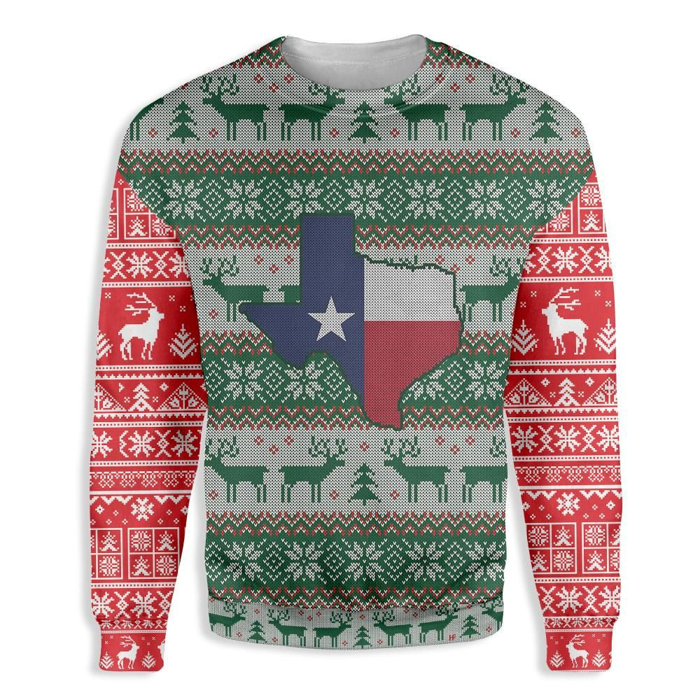Texas Christmas Ugly Christmas Sweater,