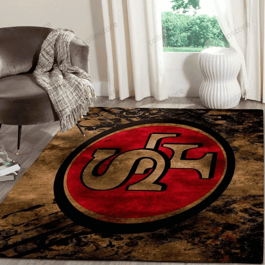 Texas Rangers 3D Rectangle Area Rug – Full Print Carpet For Living Room & Bedroom Home Decor