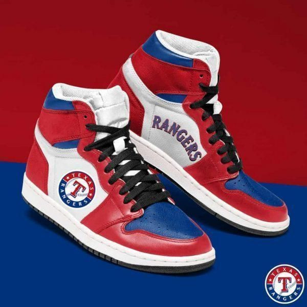 Texas Rangers Mlb Baseball Team Custom Eachstep Gift For Fans Shoes Sport Air Jd Sneakers