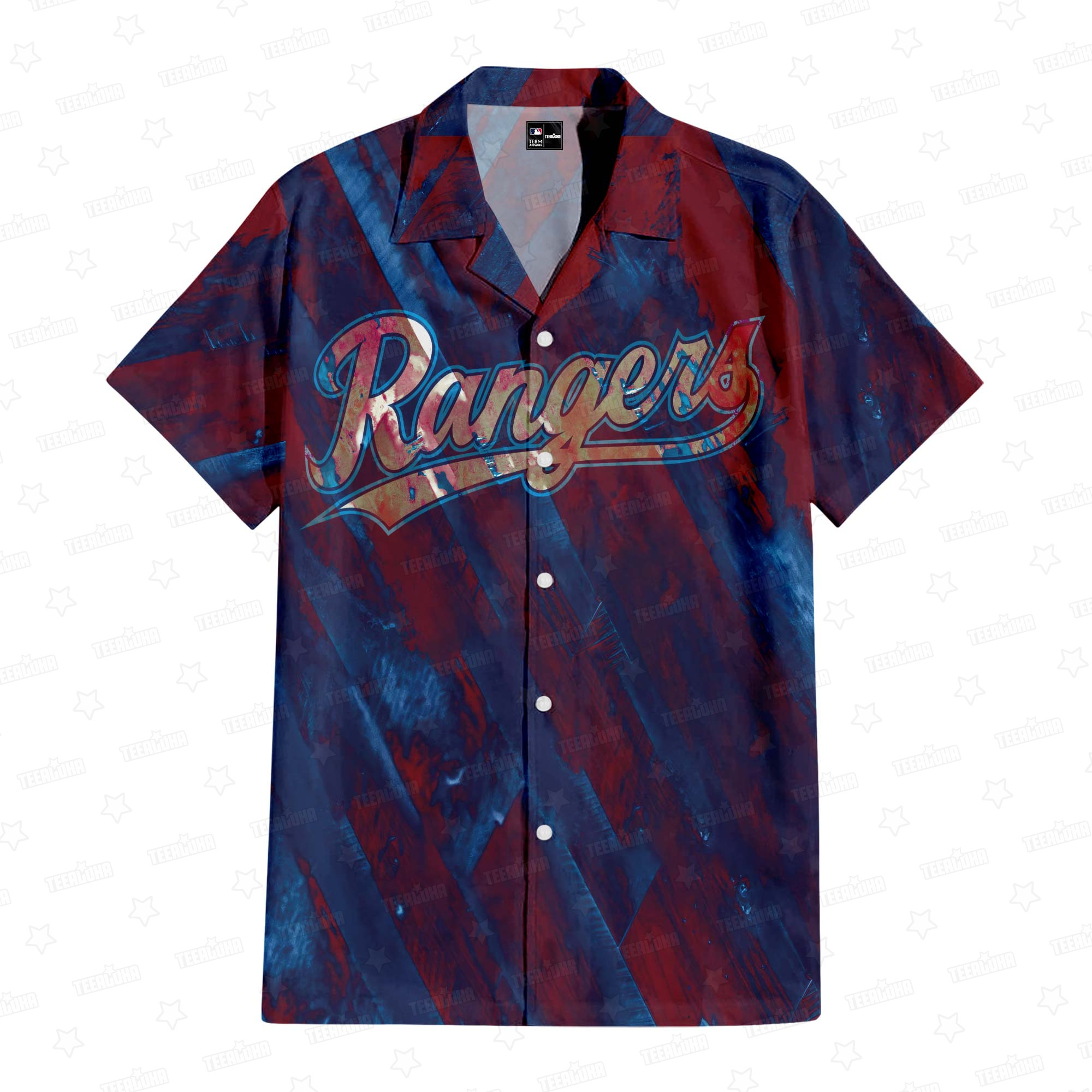 Texas Rangers Vintage Aloha Hawaiian Shirt for Men & Women