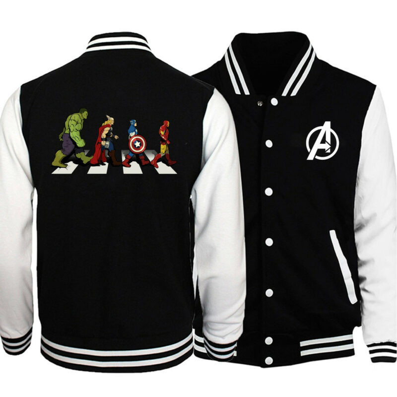 The Avengers Fashion Baseball Jacket for Men & Women | Marvel Superhero Fan Gift