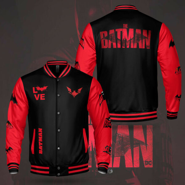 The Batman 2022 Fashion Baseball Jacket for Men & Women | Movie Fan Gift