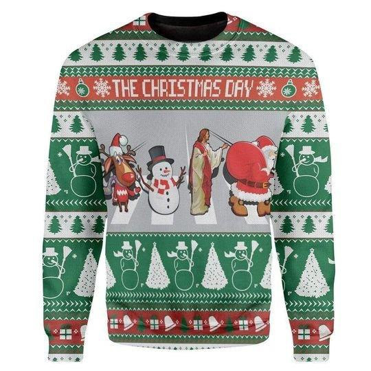 The Christmas Day Ugly Christmas Sweater, Perfect Holiday Gift
