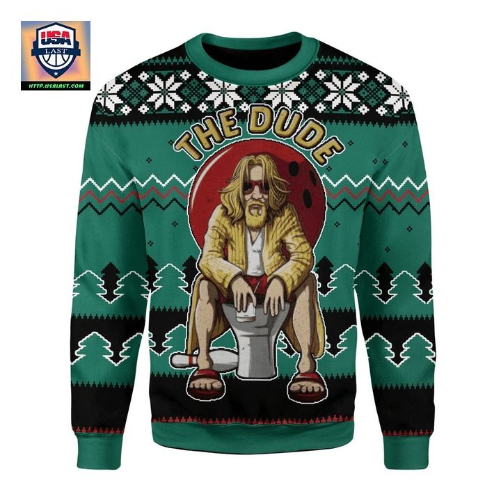 The Dude Ugly Christmas Sweater