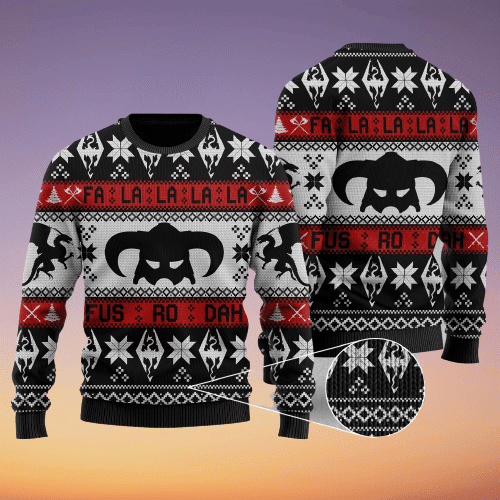 The Elder Scrolls Ugly Christmas Sweater,