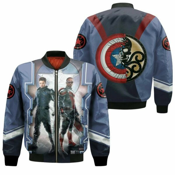 The Falcon And The Winter Soldier Bomber Jacket | Streetwear Jacket for Men & Women | Fan Gift