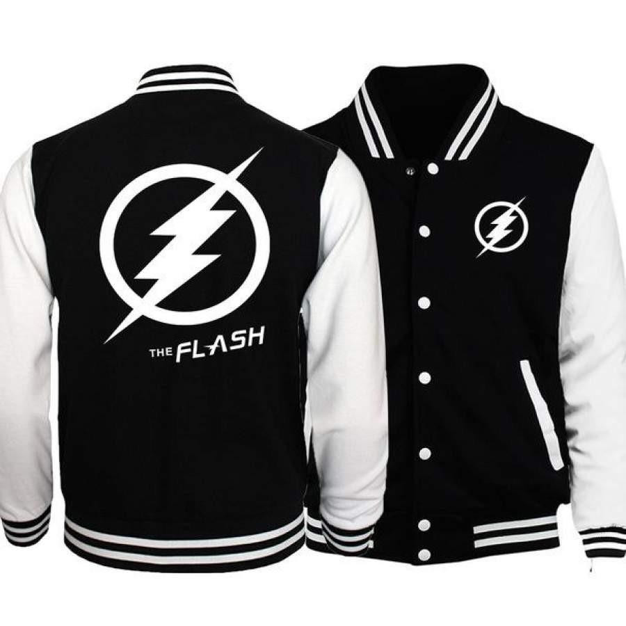 The Flash Marvel Comics TV Series Baseball Jacket for Men & Women | Superhero Fan Gift
