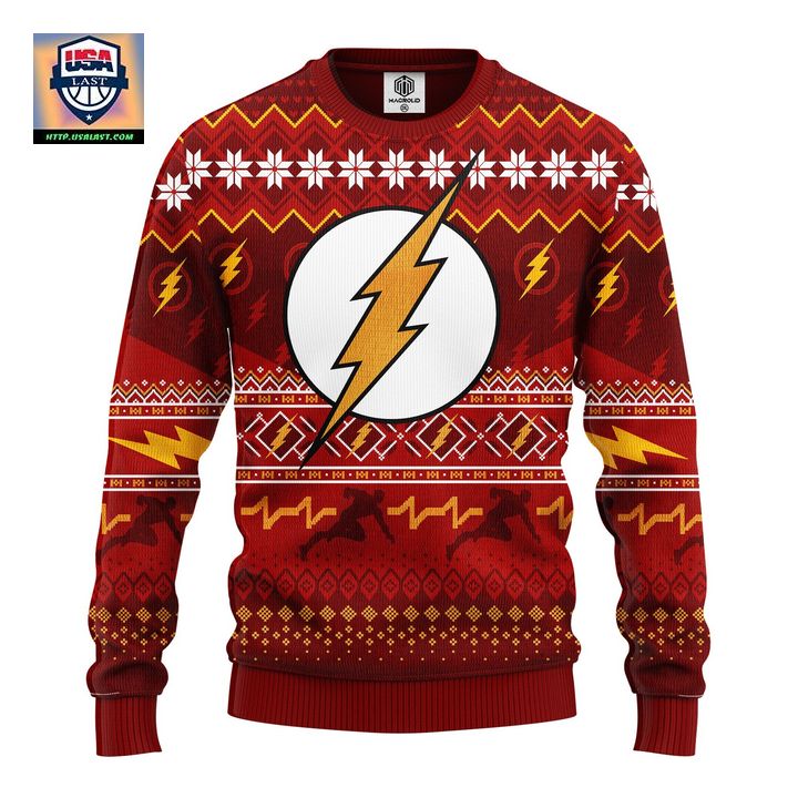 The Flash Ugly Christmas Sweater Amazing Gift Idea Thanksgiving Gift DI91
