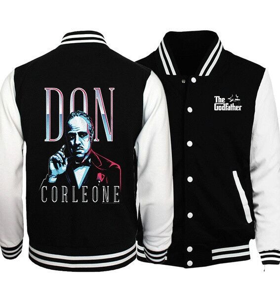 The Godfather Fashion Baseball Jacket for Men & Women | Movie Fan Gift