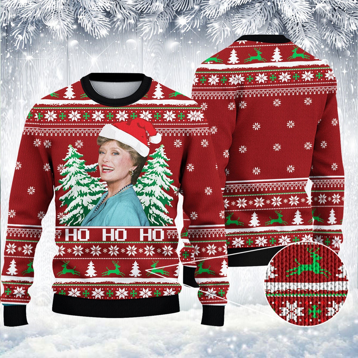 The Golden Girls Ugly Christmas Sweater
