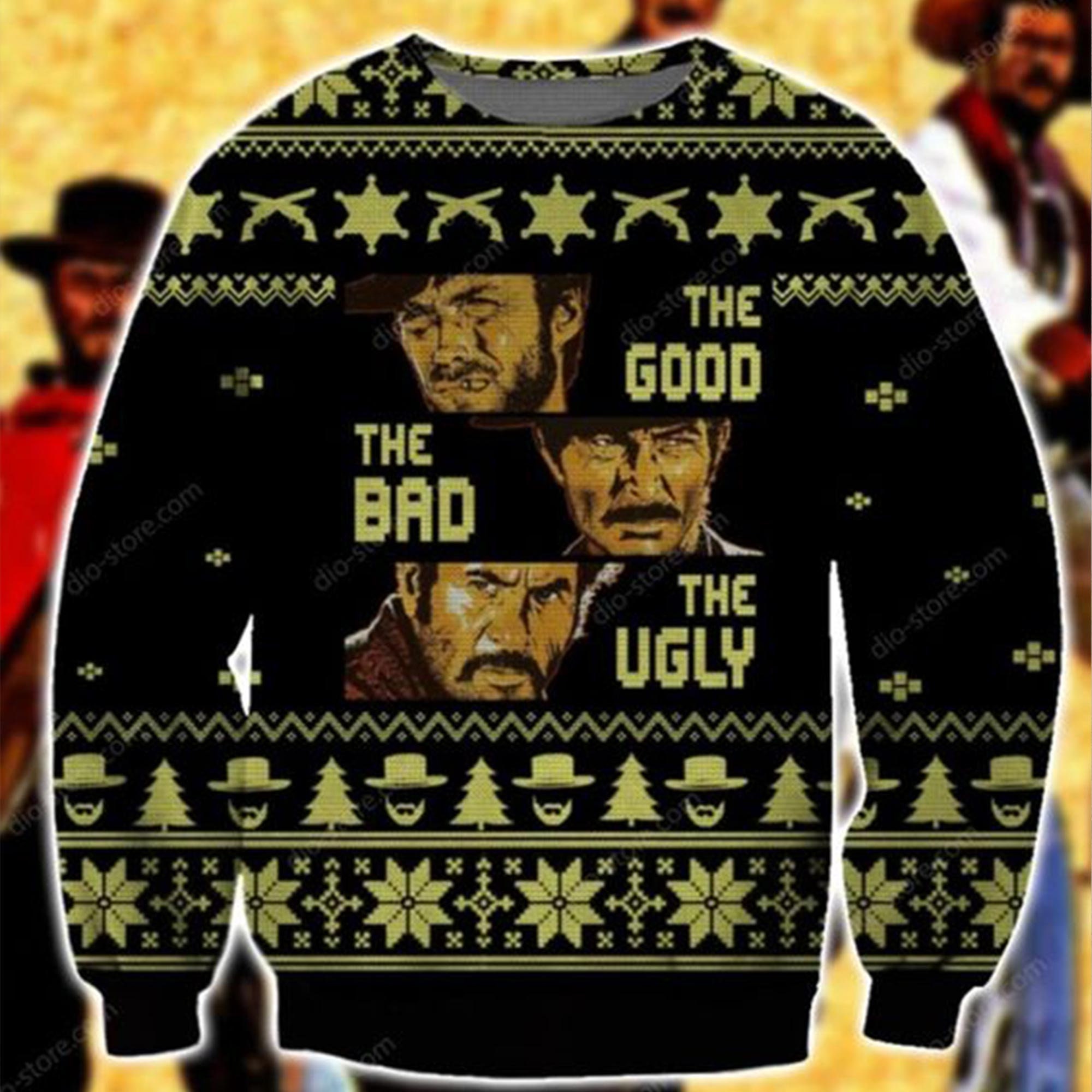 The Good The Bad and the Ugly Christmas Sweater