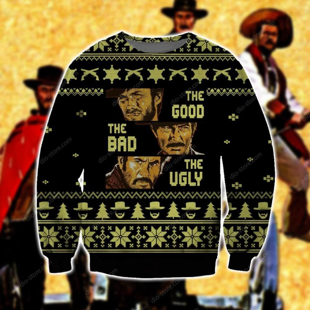 The Good The Bad And The Ugly Ugly Christmas Sweater,