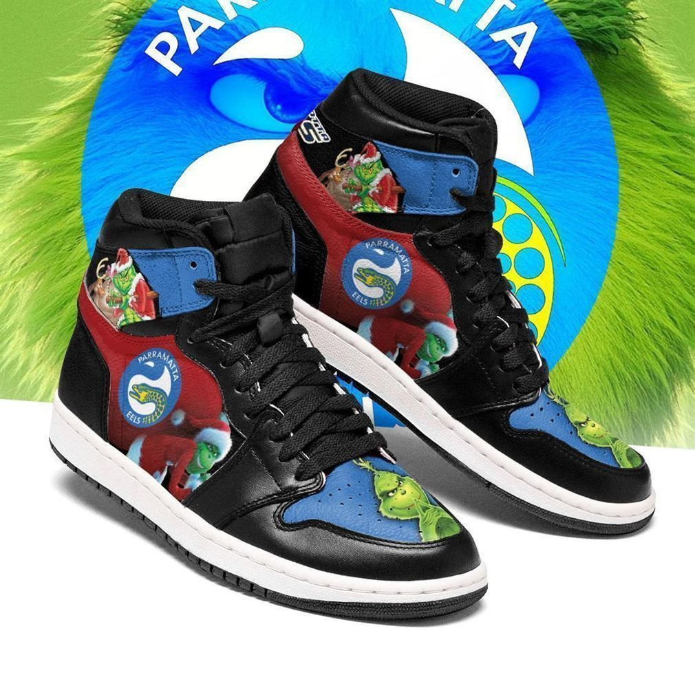 The Grinch Parramatta Eels Nrl Shoes Sport Air Jd Sneakers