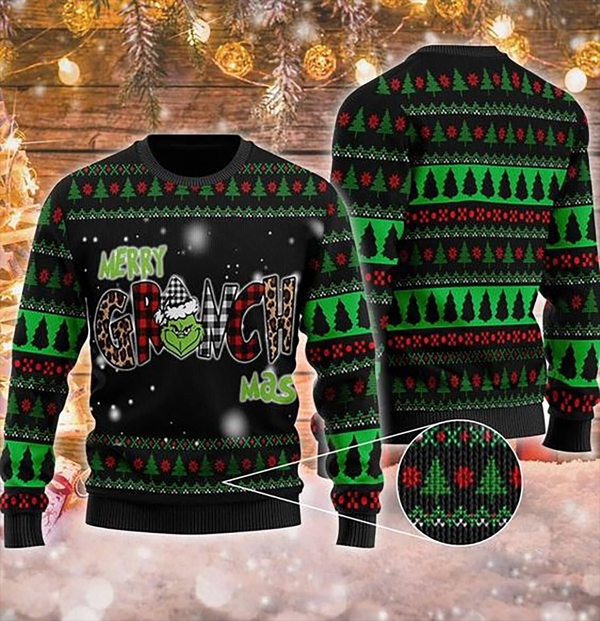 The Grinch Ugly Christmas Sweater