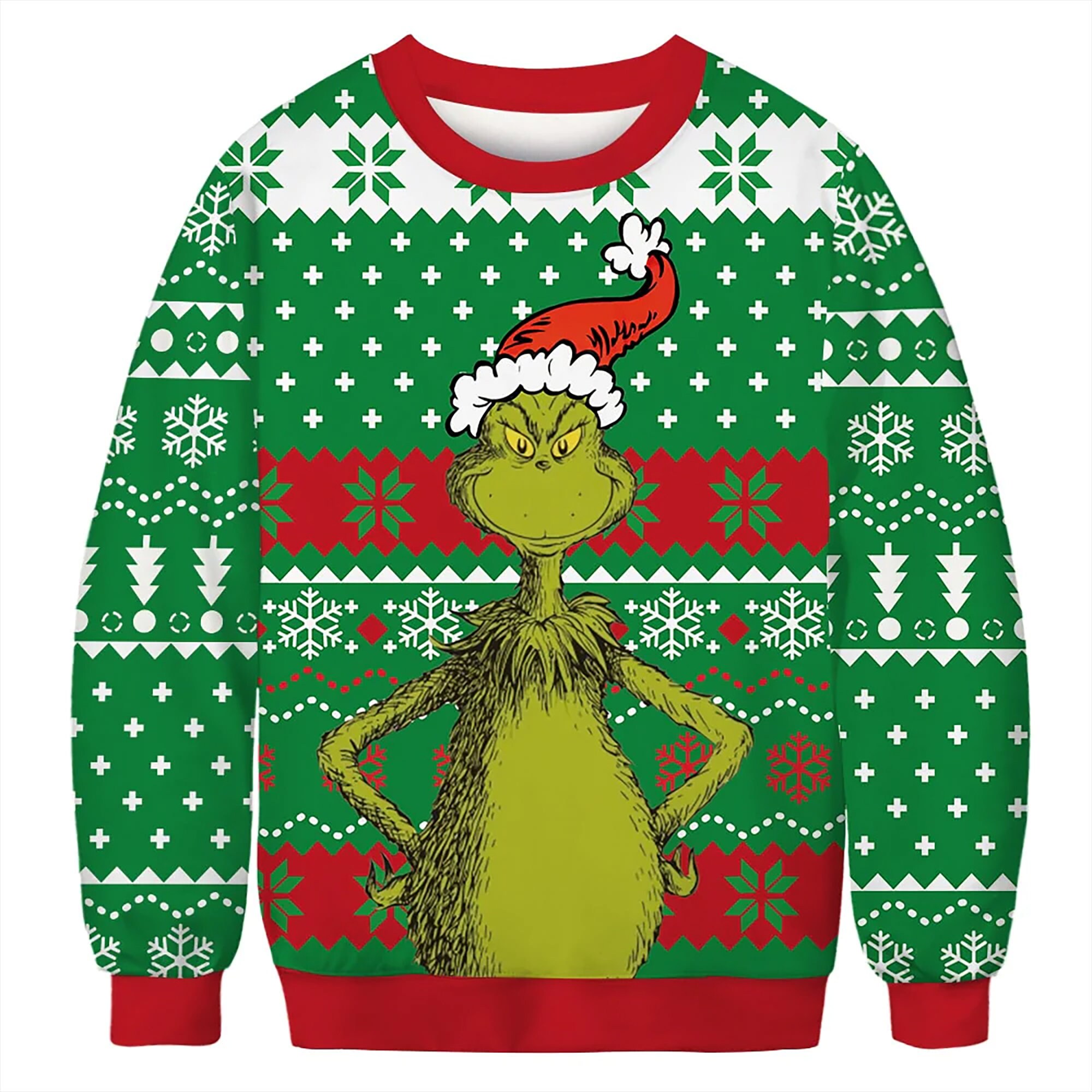 The Grinch Ugly Christmas Sweater