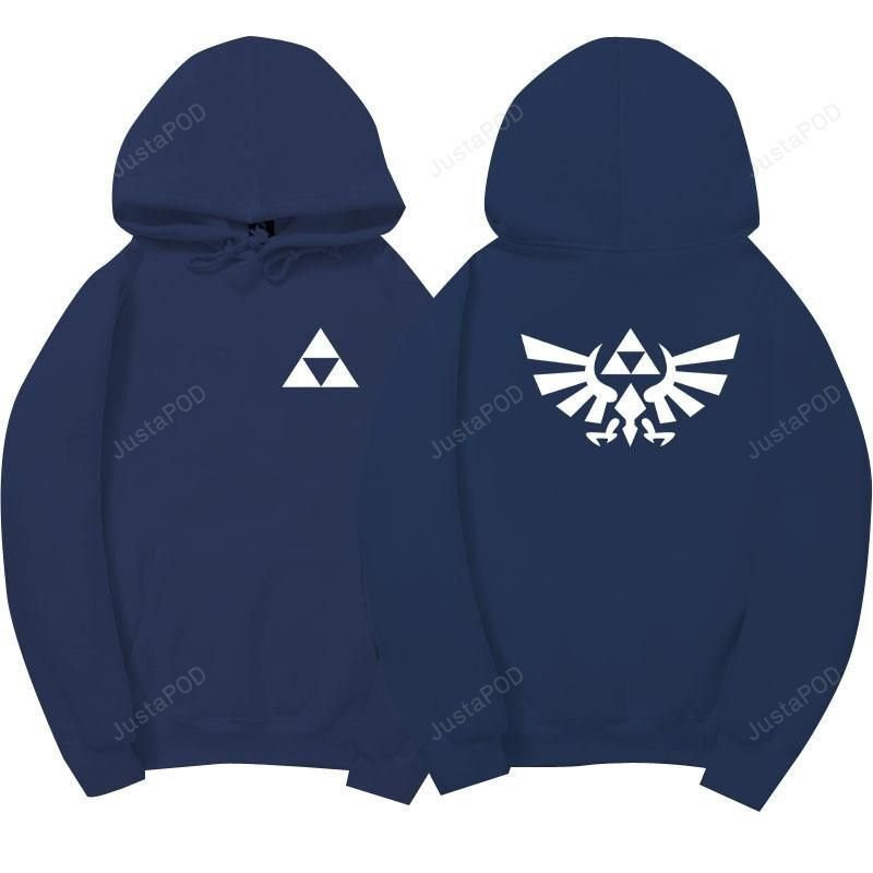 The Legend of Zelda Dark Blue 3D All Over Print Hoodie & Zip Hoodie