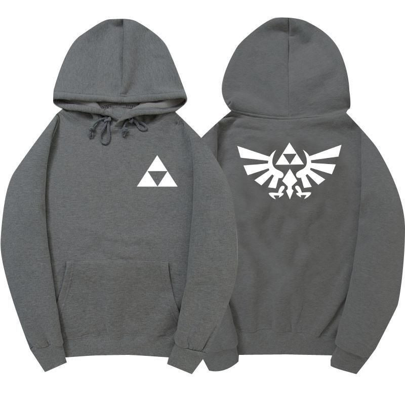 The Legend of Zelda Gray 3D All Over Print Hoodie & Zip Hoodie