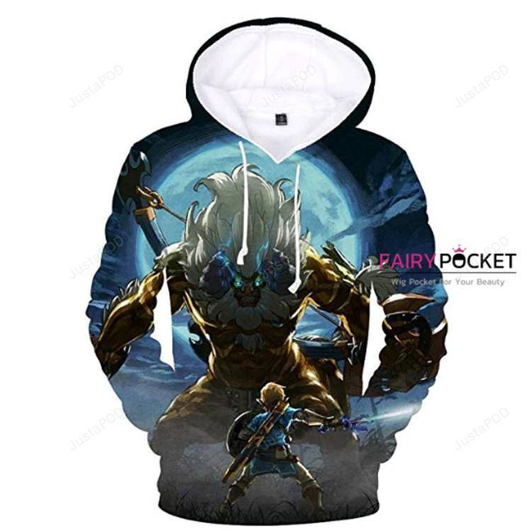 The Legend of Zelda Link 3D All Over Print Hoodie & Zip Hoodie