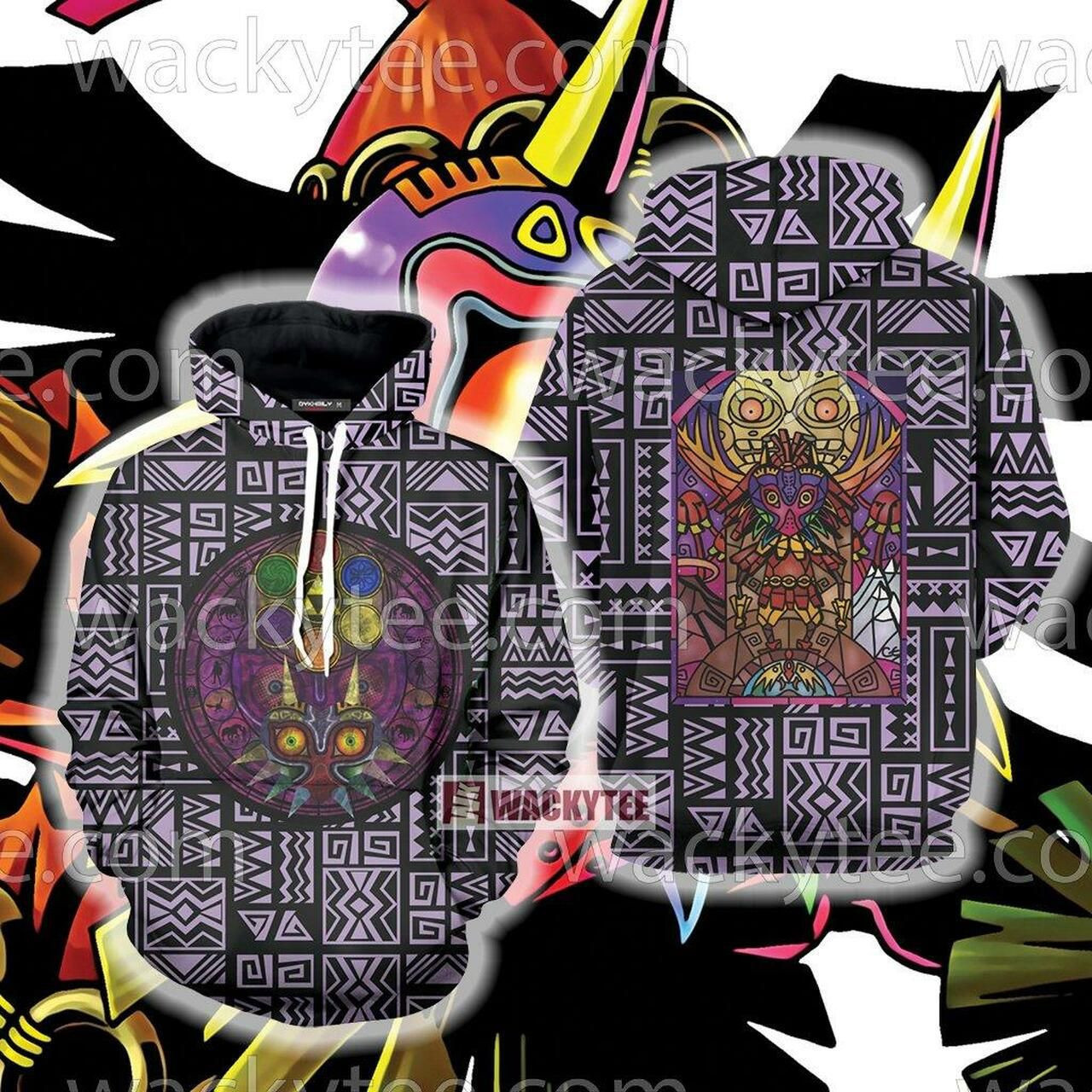 The Legend Of Zelda Majora Cosplay 3D All Over Print Hoodie & Zip Hoodie
