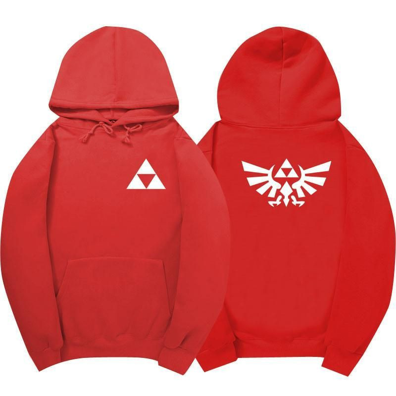 The Legend of Zelda Red 3D All Over Print Hoodie & Zip Hoodie