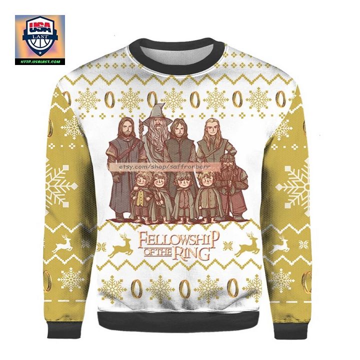 The Lord of the Rings Christmas 3D Sweater