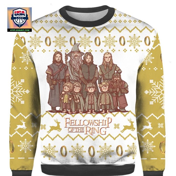 The Lord of the Rings Christmas Believe 3D Sweater