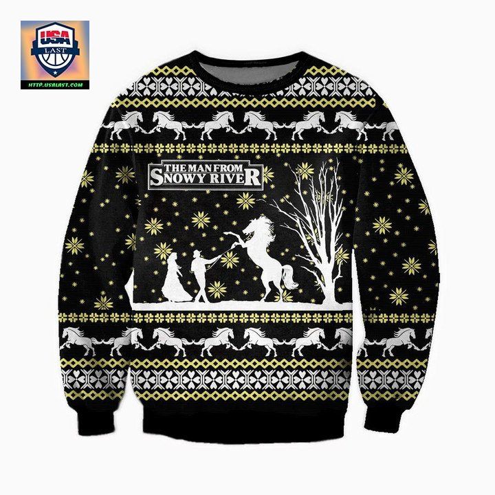 The Man From Snowy River Christmas Sweater