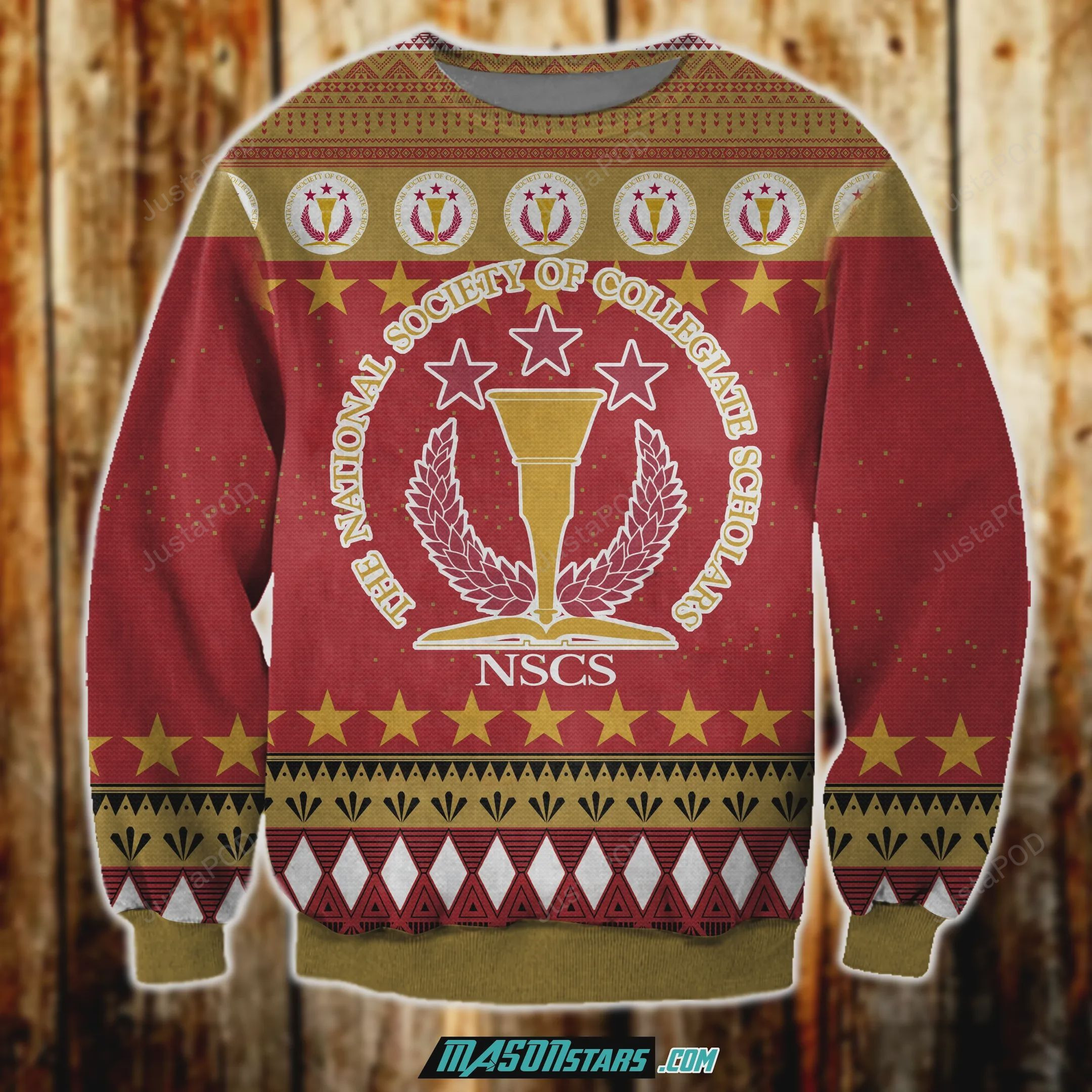 The National Society Of Collegiate Scholars 3D Print Ugly Christmas Sweater, Perfect Holiday Gift