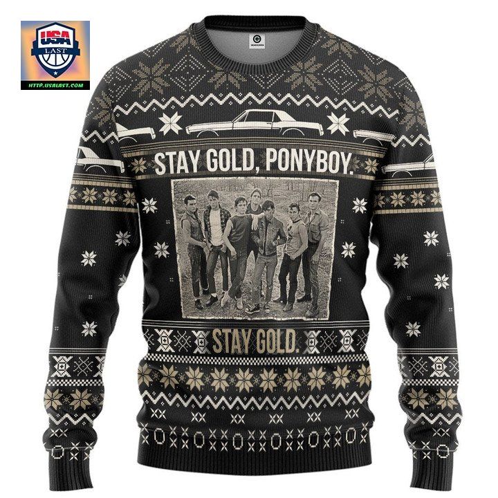 The Outsiders Stay Gold Ponyboy Christmas Sweater