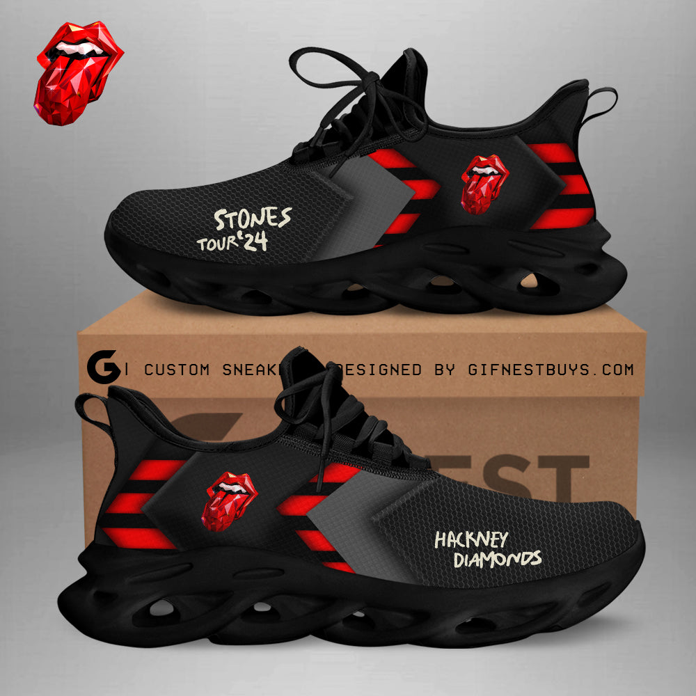 The Rolling Stones Max Soul Shoes Sneakers for Men And Women – Casual Shoes, Streetwear Shoes