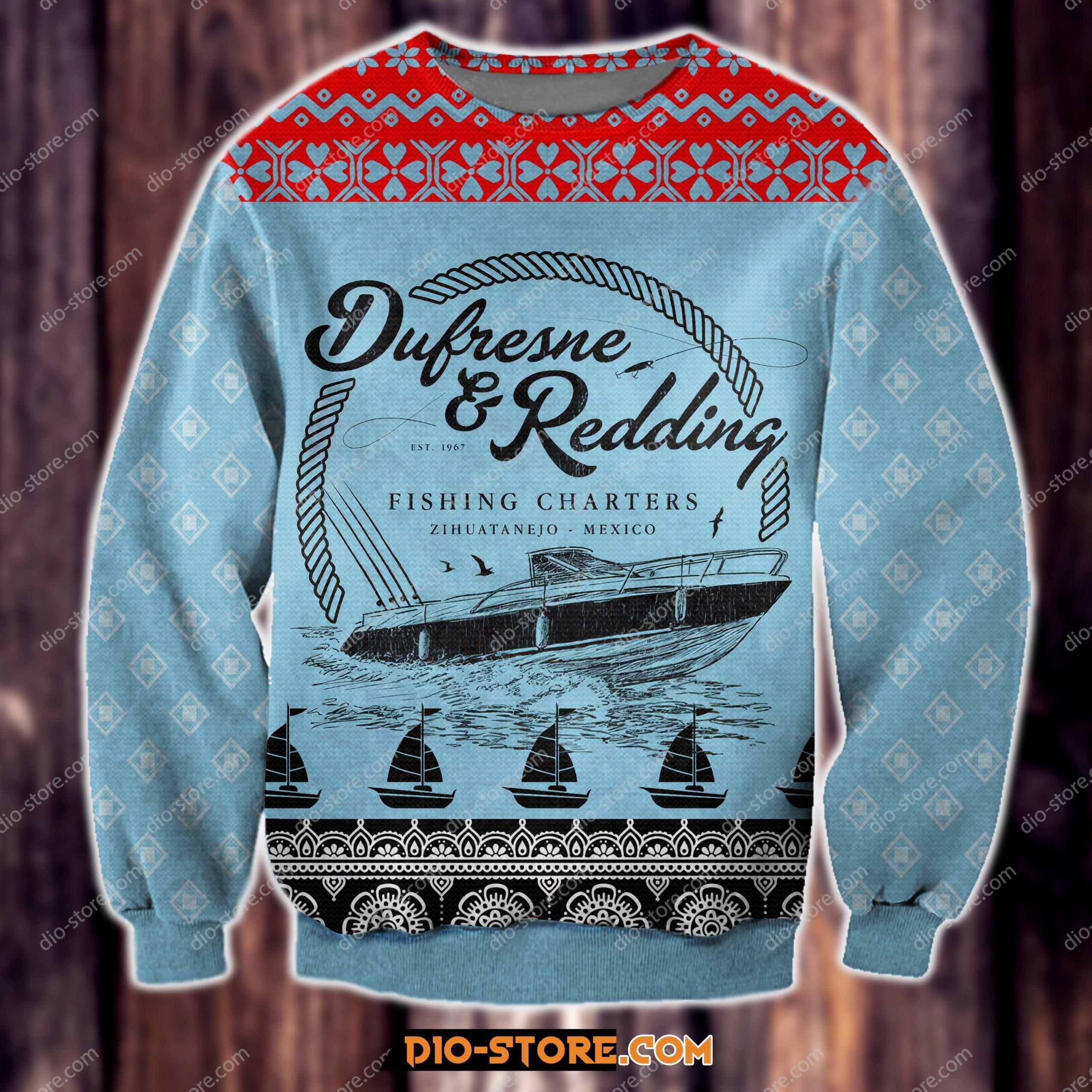 The Shawshank Redemption 3D Print Ugly Christmas Sweater