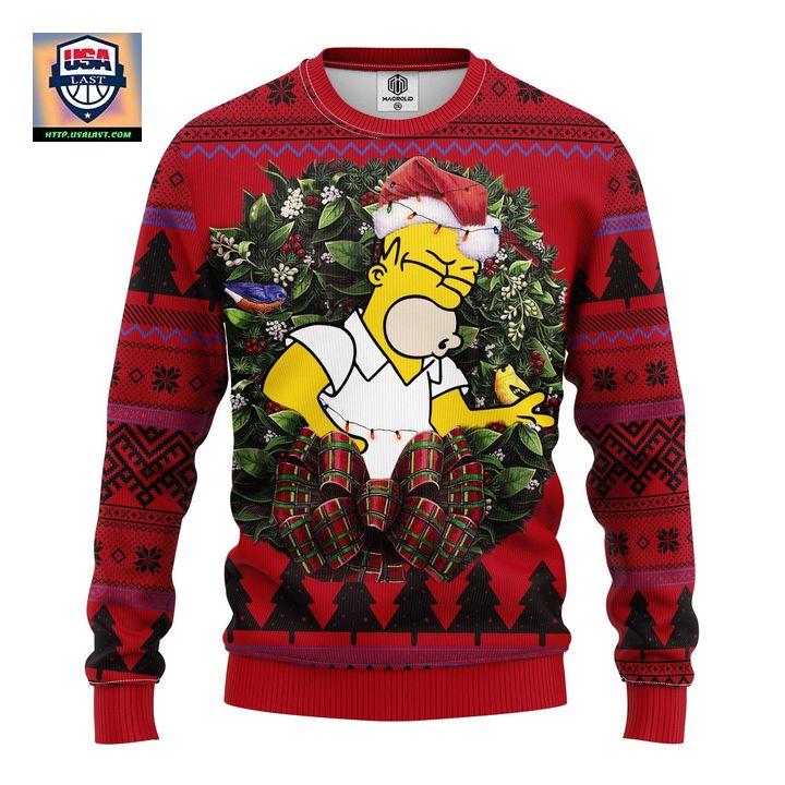The Simpson Noel Mc Ugly Christmas Sweater Thanksgiving Gift