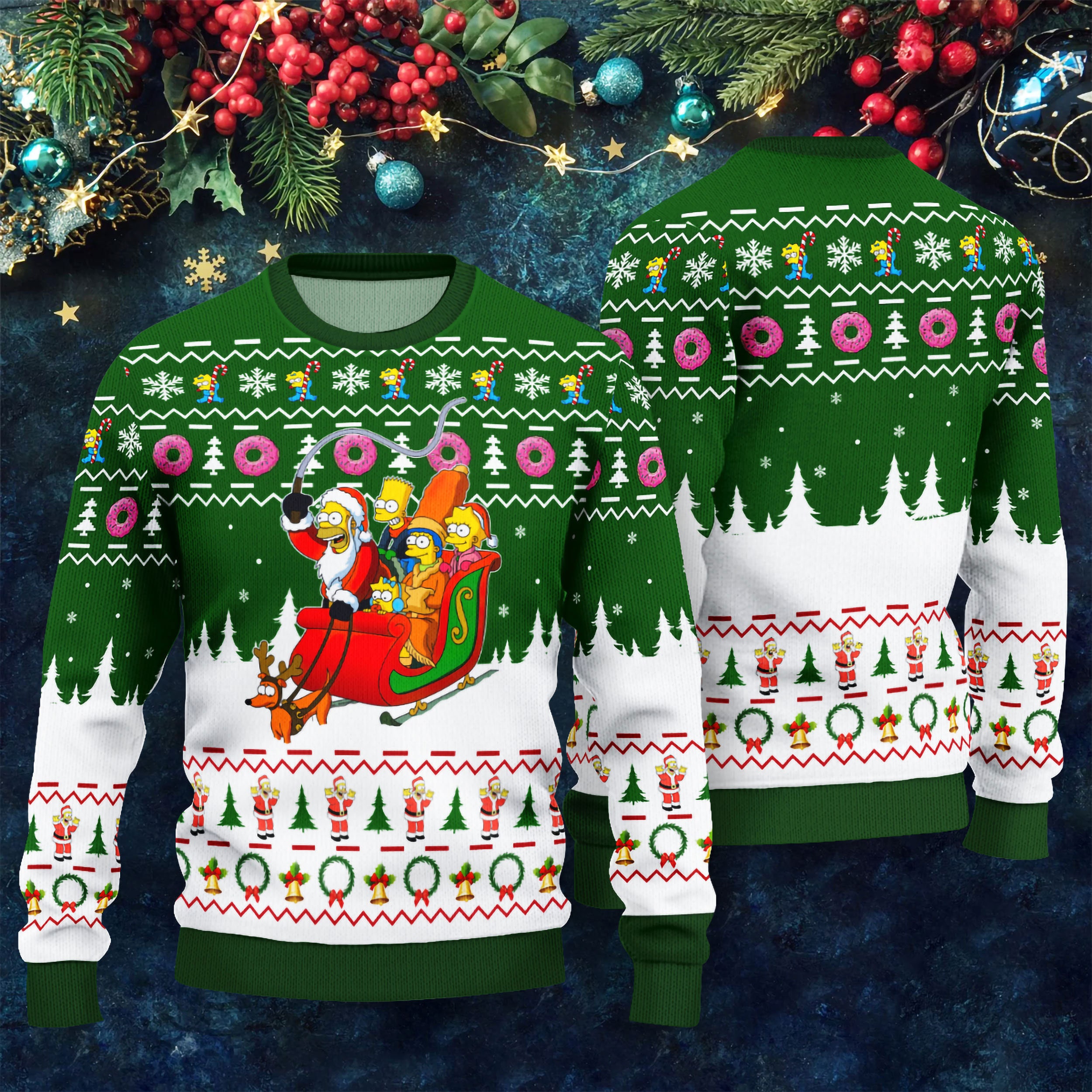 The Simpsons Ugly Christmas Sweater