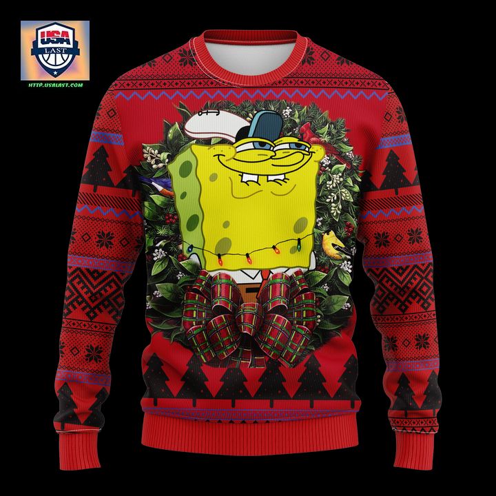 The Spongebob Squarepants Noel Mc Ugly Christmas Sweater Thanksgiving Gift