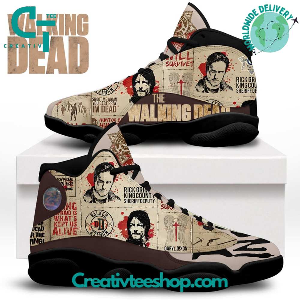 The Walking Dead JD13 Sneakers Shoes for Men & Women | Stylish Streetwear Shoes