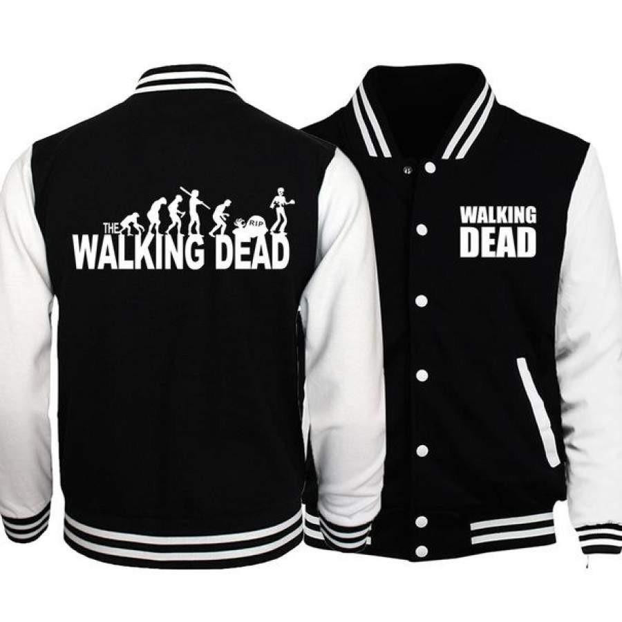 The Walking Dead TV Series Baseball Jacket for Men & Women | Movie Fan Gift