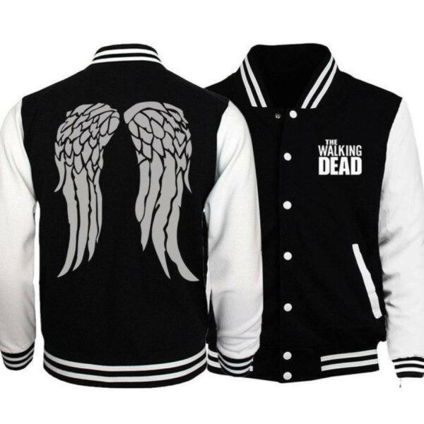 The Walking Dead TV Series Baseball Jacket for Men & Women | Movie Fan Gift